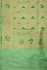 Pure Banarasi Pattu - Lux Green
