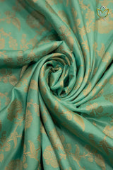 Banarasi Pattu - Aquamarine