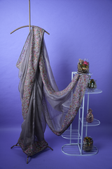 Fancy Organza - Ash Grey