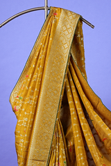 Banarasi Dola Silk – Yellow