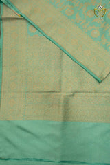 Banarasi Pattu - Aquamarine