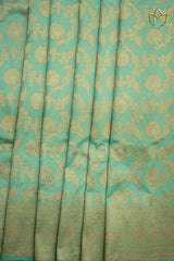 Banarasi Pattu - Aquamarine
