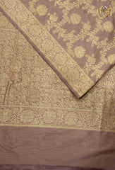 Pure Banarasi Pattu - Onion Pink