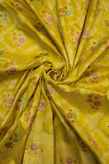 Banarasi Pattu - Mustard Yellow