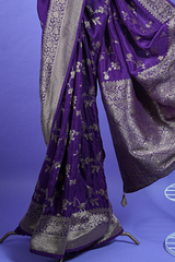 Banarasi Dola Silk – Violet