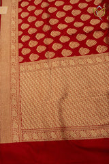 Banarasi Pattu - Dark Red