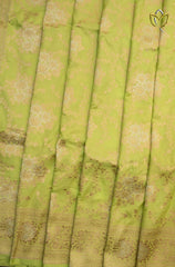 Banarasi Pattu - Fluorescent Pista