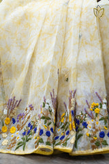 Fancy Organza - Lemon Yellow