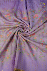 Tissue Muslin Handwoven - Lilac