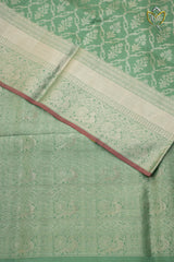 Lightweight Pattu - Olive Green