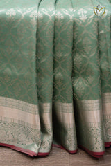 Lightweight Pattu - Olive Green