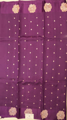 Banarasi Raw Mango - Purple Color