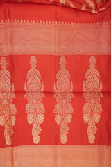 Banarasi Silk Saree - Elegant Red Color