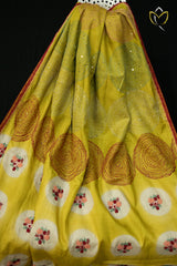 Tussar - Mustard Yellow