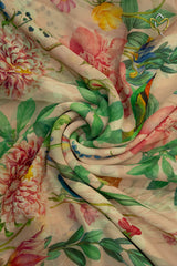 Pure Chiffon - Coral Peach