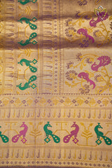 Assam Pattu - Yellow