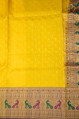 Assam Pattu - Yellow