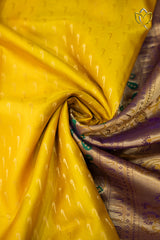 Assam Pattu - Yellow