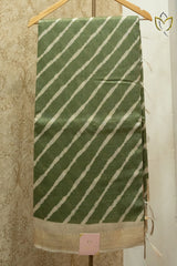 Munga Silk - Mehendi Green