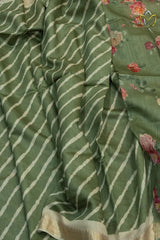 Munga Silk - Mehendi Green