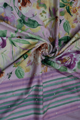 Semi Tussar - Baby Pink