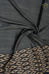 Semi Tussar - Ash & Black