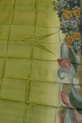 Pure Soft Silk - Mehendi Green