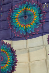 Pure Tussar - Half White