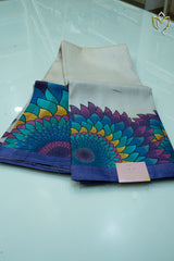 Pure Tussar - Half White