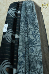 Linen Cotton - Black & White