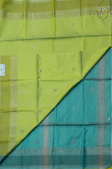 Bishnupuri Silk - Pista Green