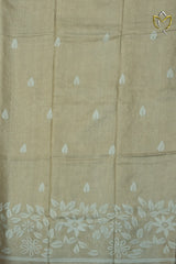 Pure Tussar - Beige