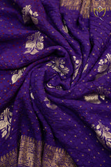 Banarasi Pattu - Violet