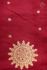 Banarasi Raw Mango - Pinkish Red