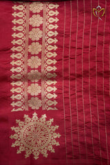 Banarasi Raw Mango - Pinkish Red