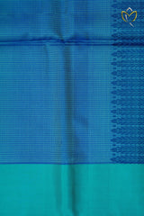 Lightweight Pattu - Turquoise Blue