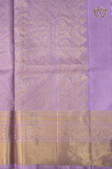 Lightweight Pattu - Teal Blue & Lilac