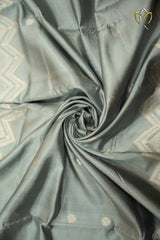 Banarasi Raw Mango - Grey & Black