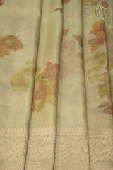 Banarasi Tissue - Gold