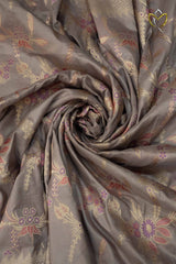 Banarasi Pattu - Porpoise Grey