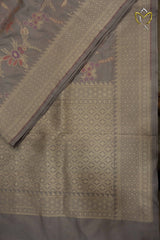 Banarasi Pattu - Porpoise Grey