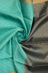 Assam Pattu - Persian Green