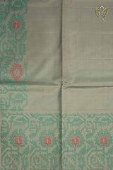 Assam Pattu - Ash Grey