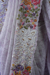 Fancy Crushed Shibori - Floral