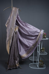 Banarasi Silk - Lilac