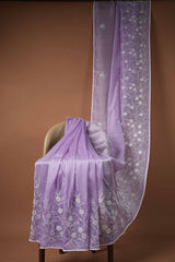 Fancy Appliqué Work - Lavender