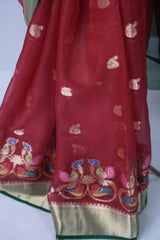 Silk Kota - Red
