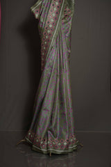 Tussar - Mehendi Green