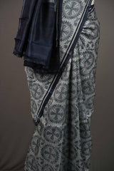Soft Silk - Grey & Black