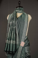 Murshidabad Silk - Forest Fern